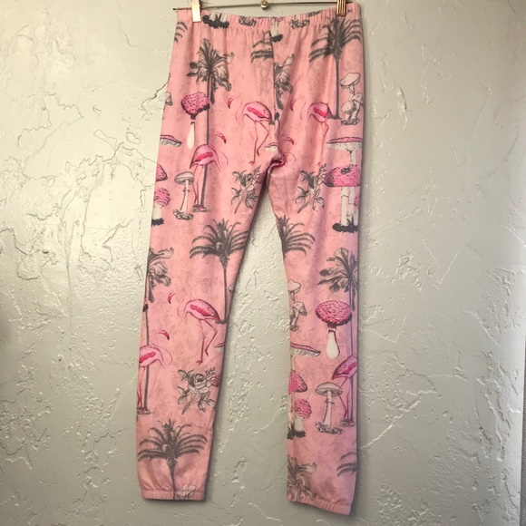 Wildfox Pink Paradise Jogger Pj’s Sweat Pants - Picture 4 of 7